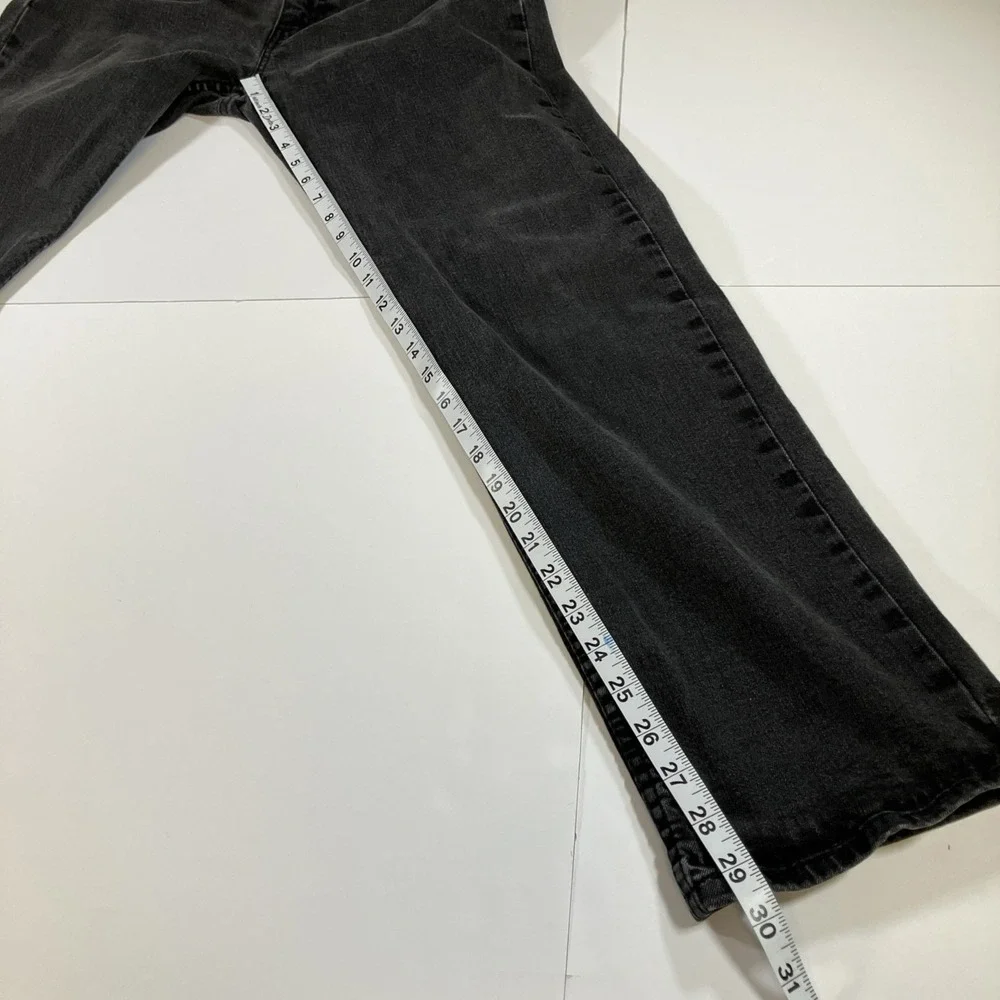 Levi's 514 Jeans Mens 32x32 Black Straight Fit Stretch Denim 30x29.5 Actual